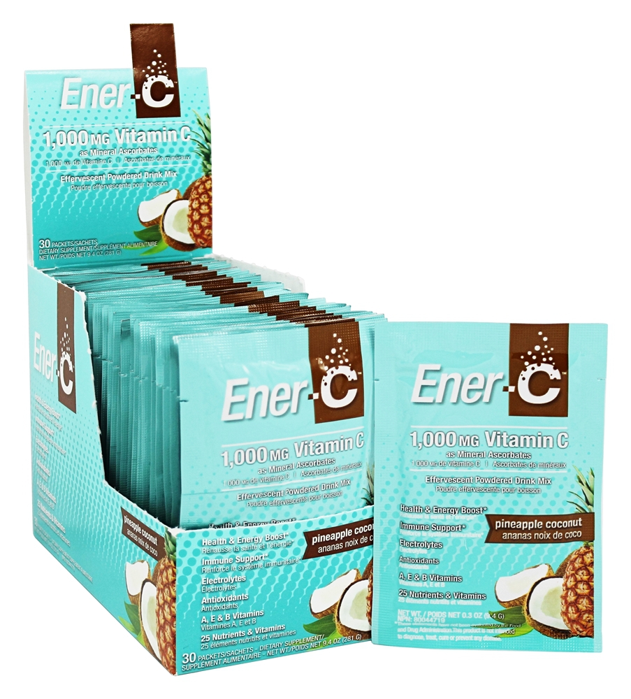 Ener-C Pineapple Coconut 30 Sachets