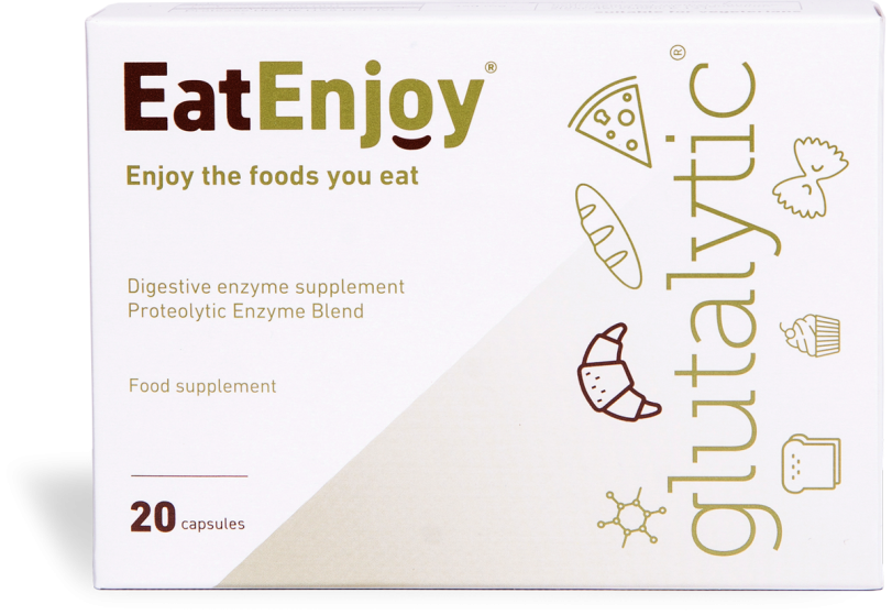 EatEnjoy Glutalytic (Formerly Gluten Digestive Enzyme) 20's