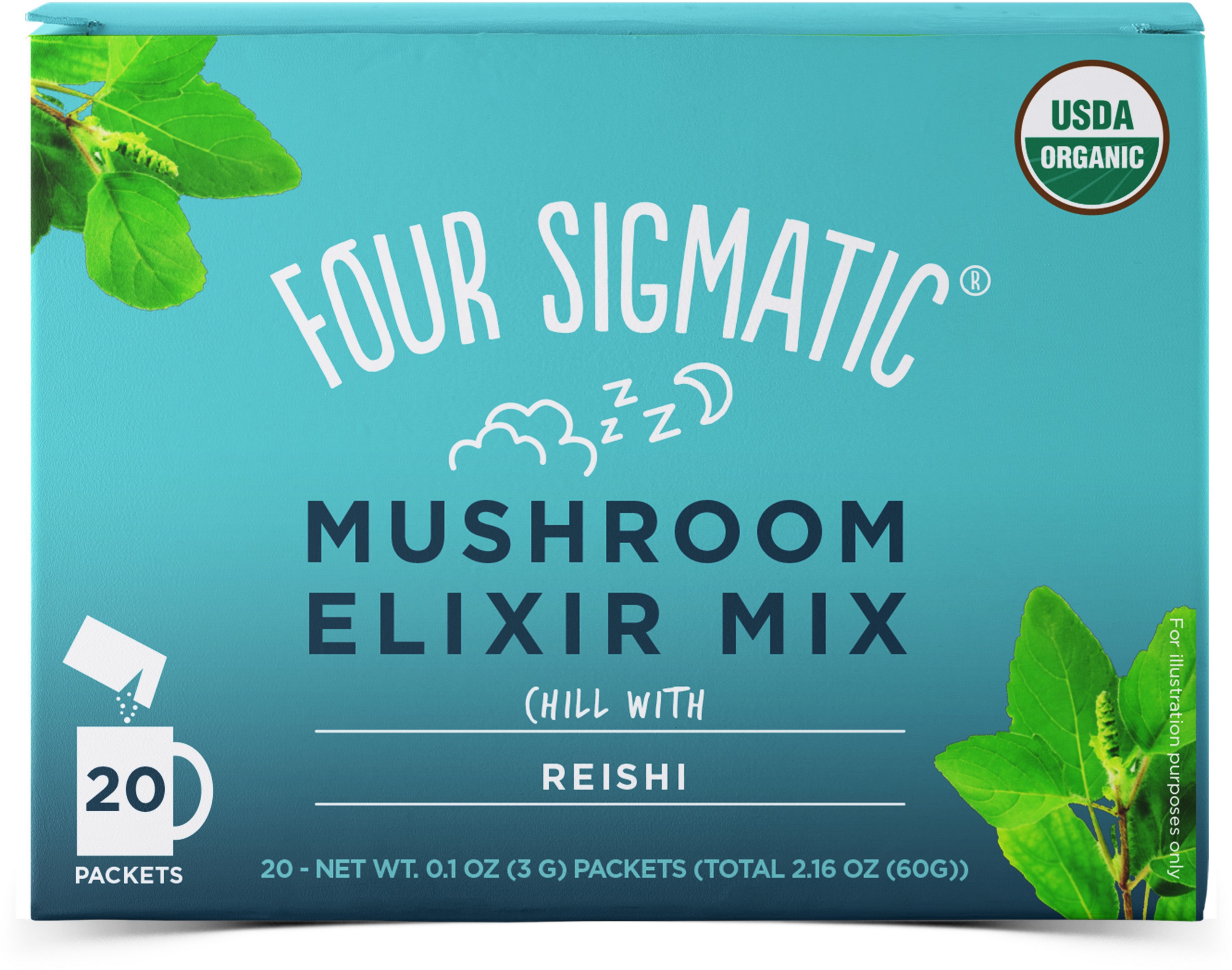 Mushroom Elixir Mix Chill With Reishi 20 x 3g