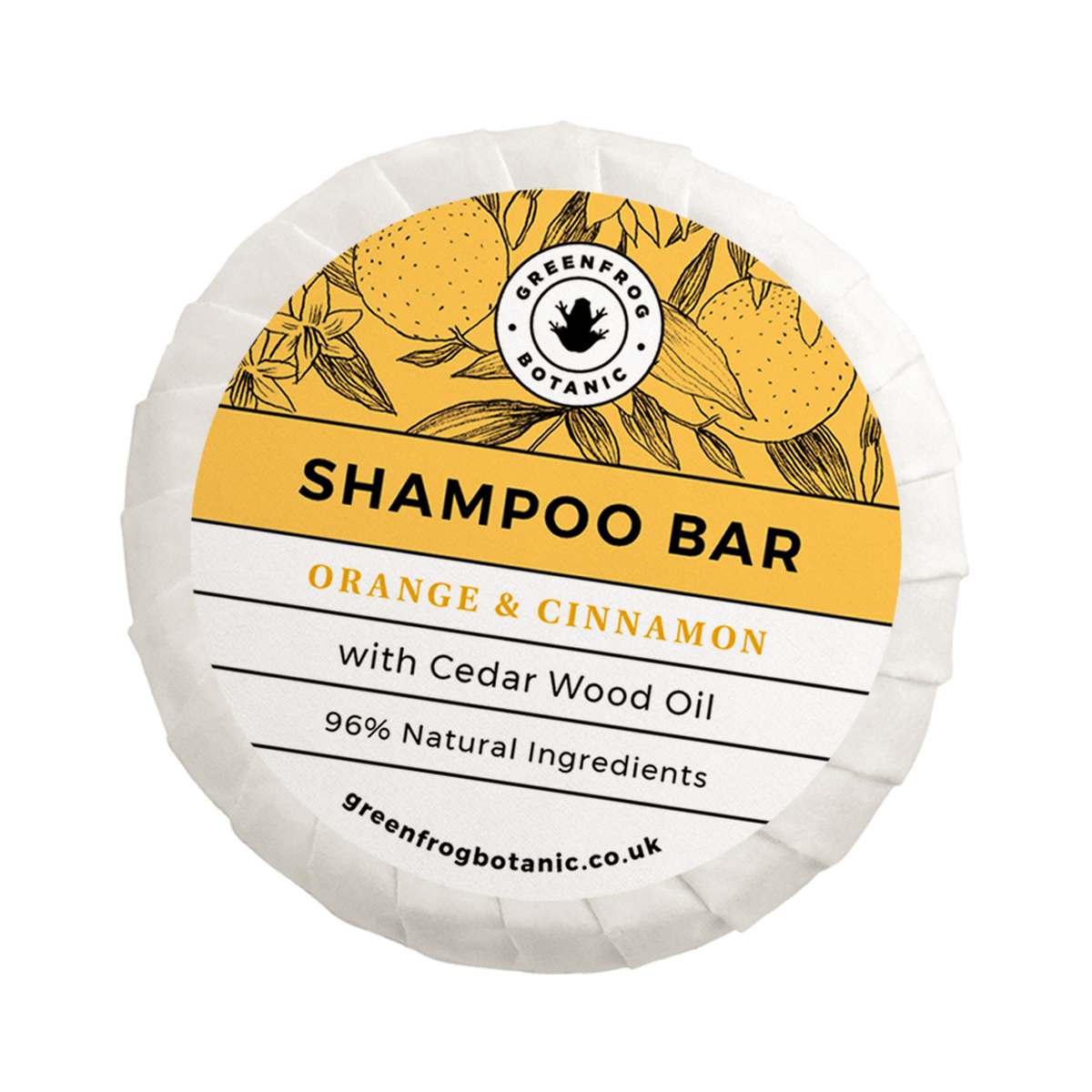 Shampoo Bar Orange & Cinnamon 50g