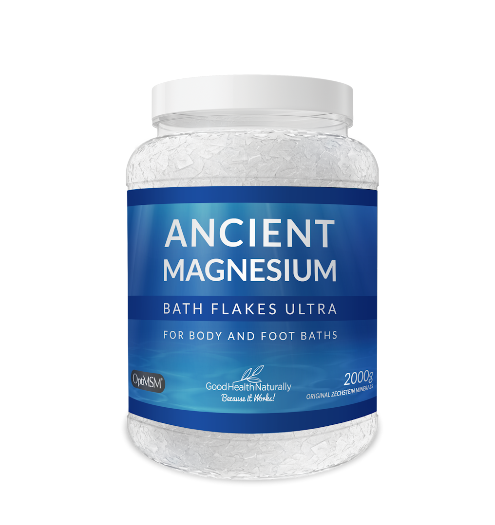 Ancient Magnesium Bath Flakes Ultra with OptiMSM 2kg