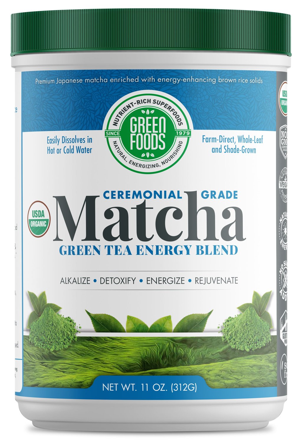 Matcha Green Tea Energy Blend 312g
