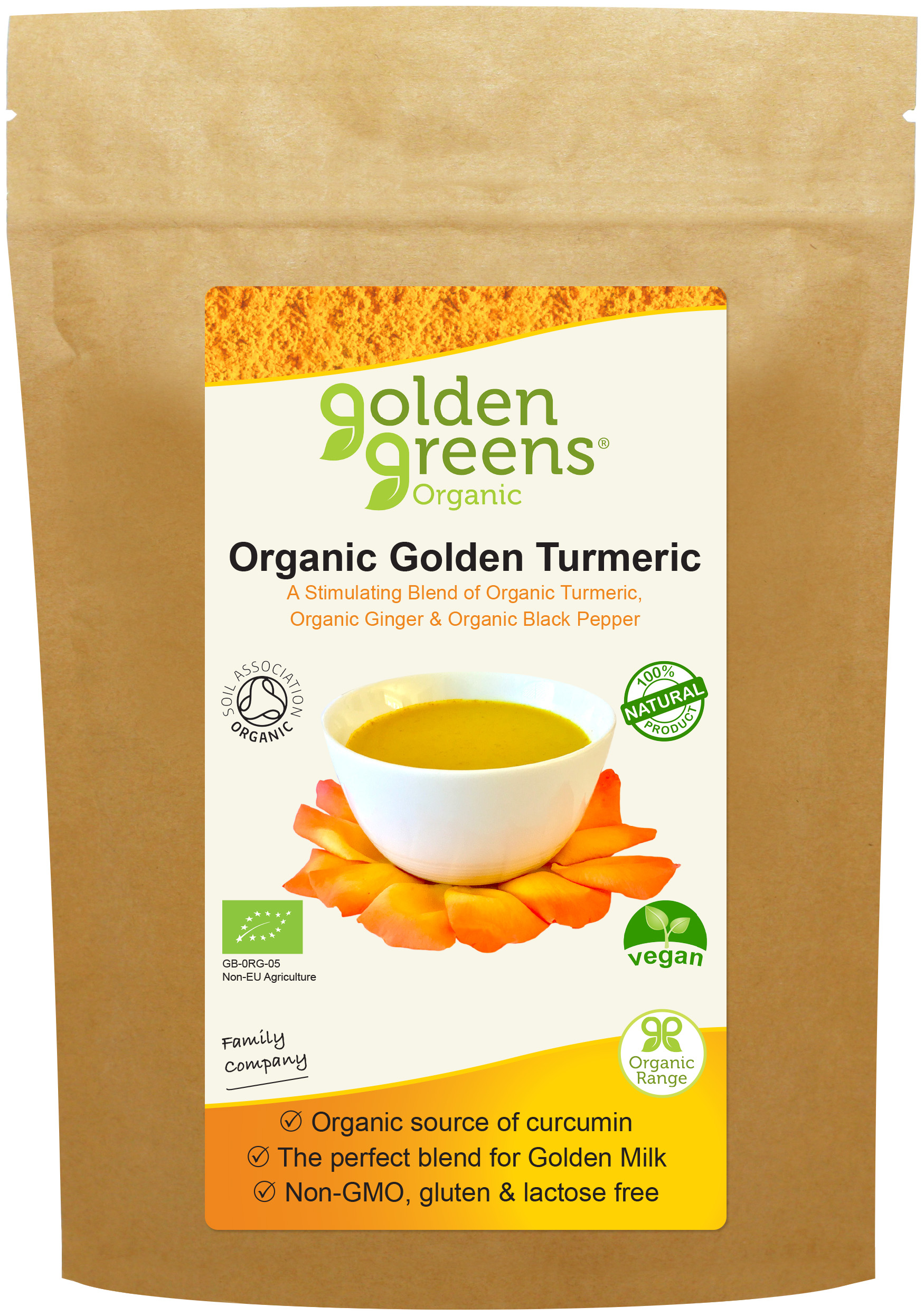 Organic Golden Turmeric 100g