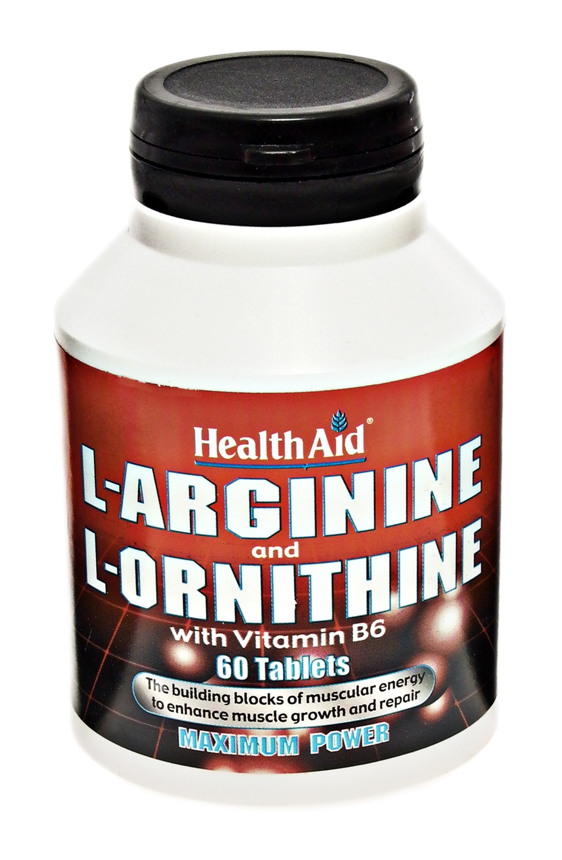 L-Arginine and L-Ornithine with Vitamin B6  60's
