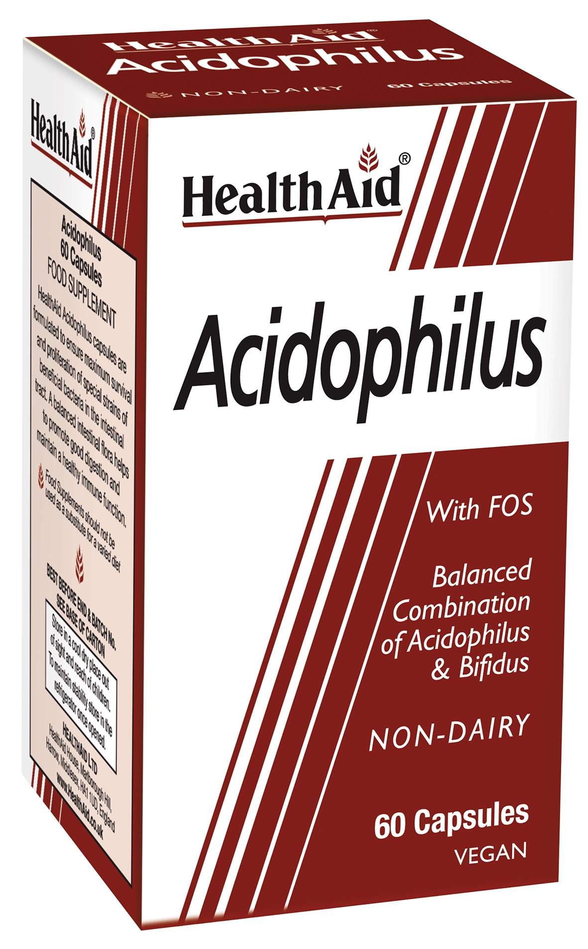 Acidophilus with FOS (VEGAN) 60's