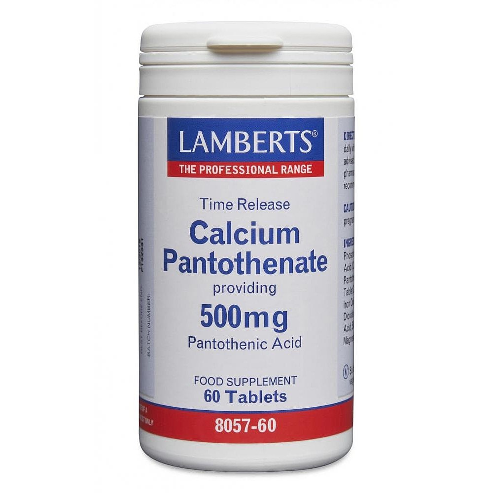 Calcium Pantothenate 500mg 60's