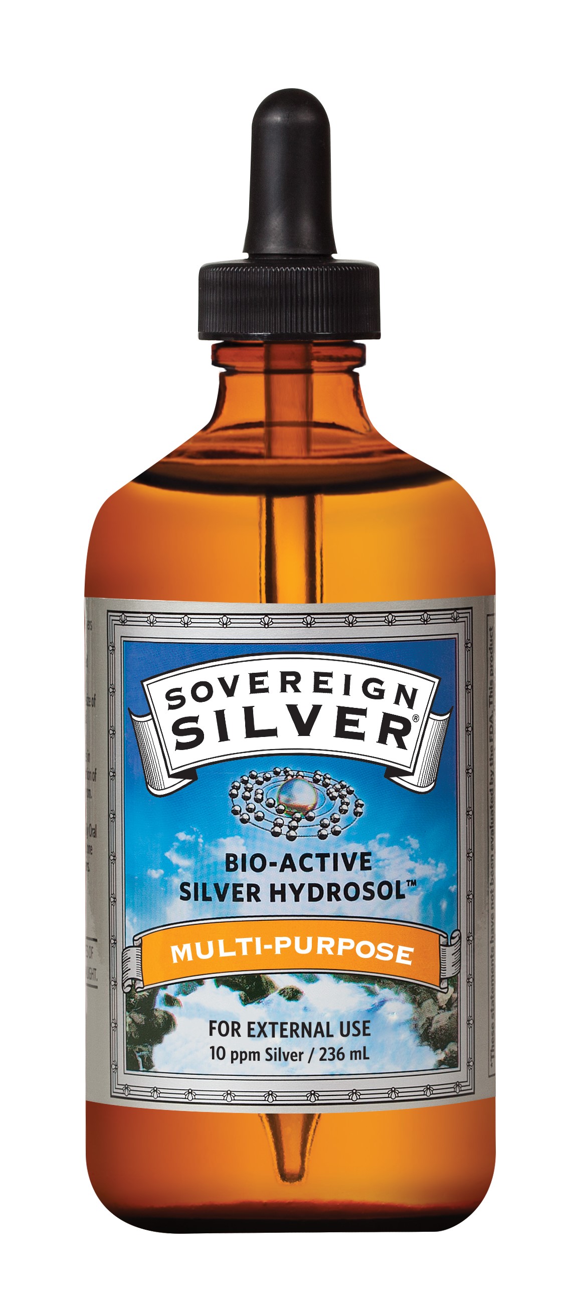 Sovereign Silver Multi-Purpose 236ml Dropper Top