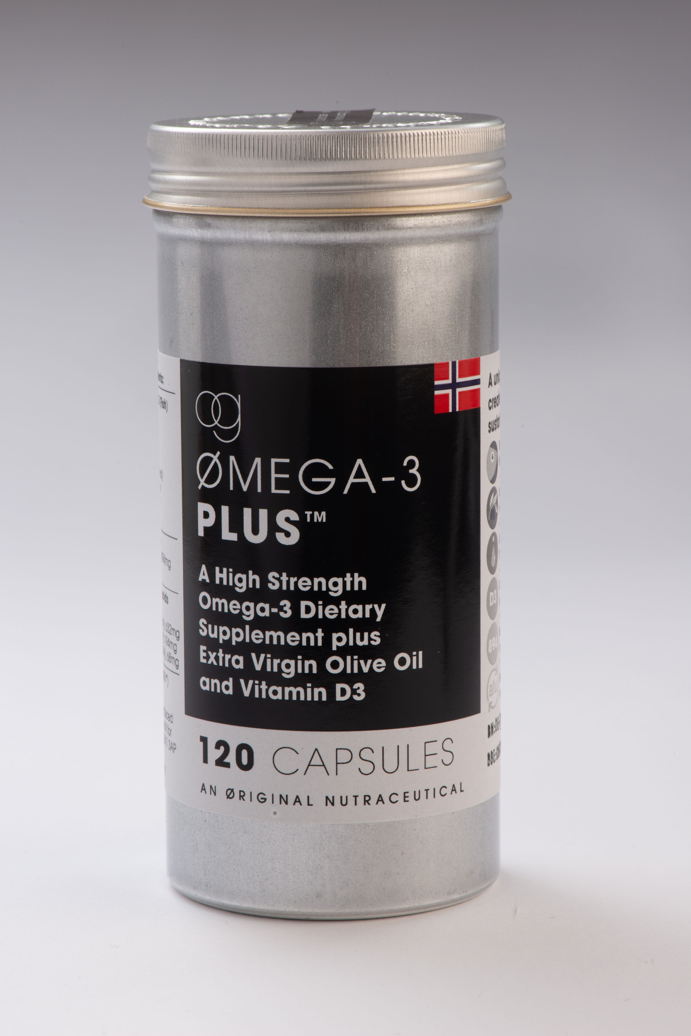 OG Omega-3 PLUS Capsules 120's