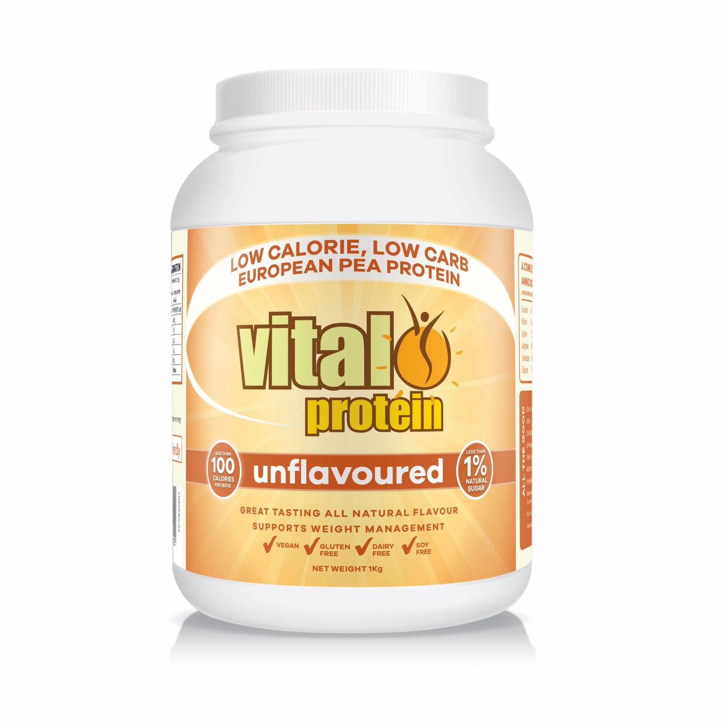 Vital Protein (Pea Protein) Unflavoured 1kg (Currently Unavailable)